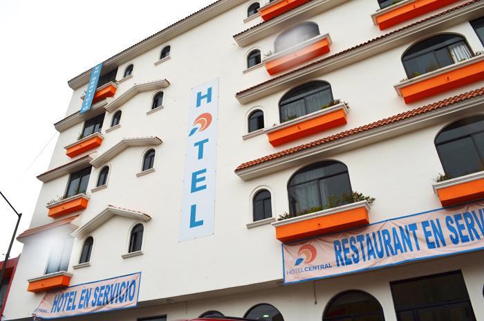 פואבלה Hotel Central מראה חיצוני תמונה