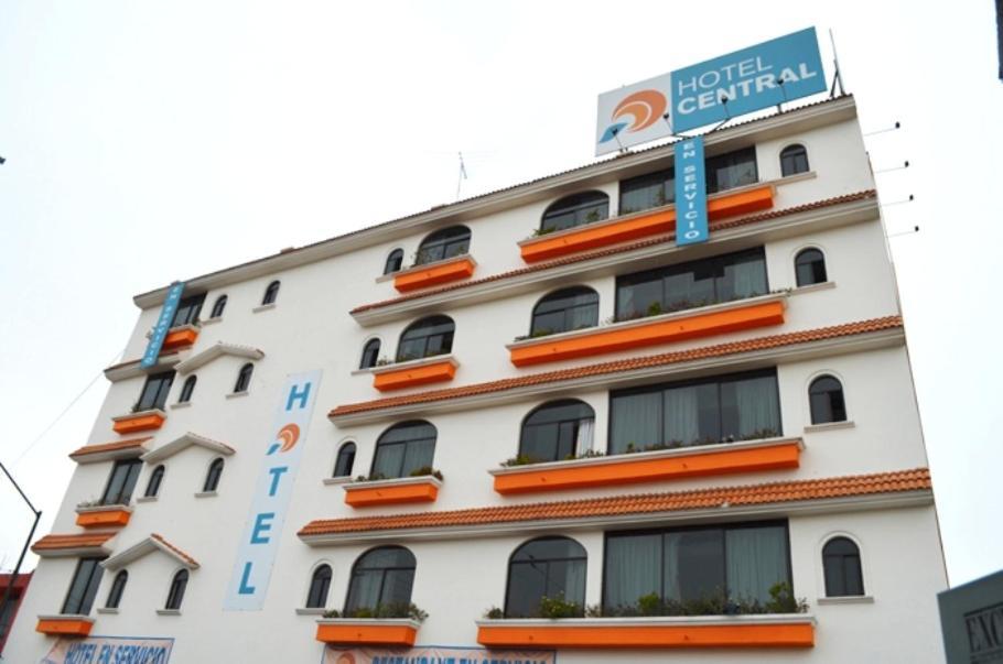 פואבלה Hotel Central מראה חיצוני תמונה