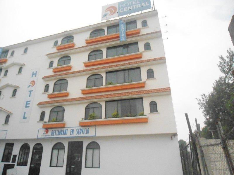 פואבלה Hotel Central מראה חיצוני תמונה